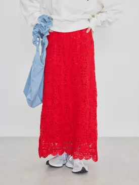 Anzio Lace Tight Skirt