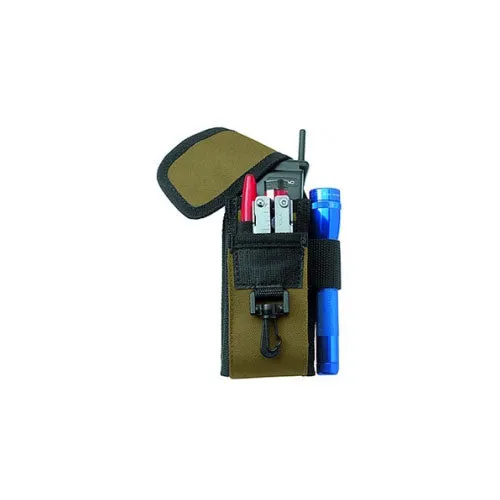 Custom Leather Craft 1105 5 Pocket Cell Phone/Tool Holder