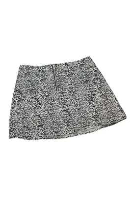 Motel rocks animal print mini skirt, M