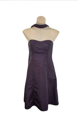 STAXS NZ made purple mini dress, 8