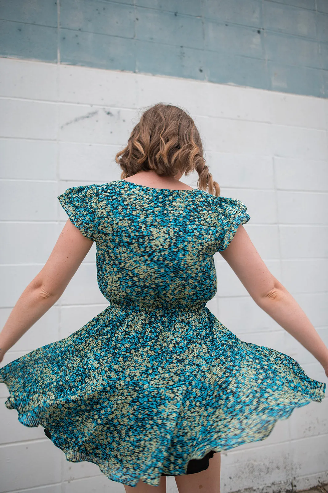 The Arya Dress - Black Multi