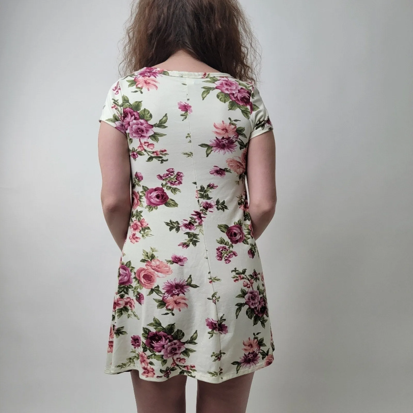 TMG New York Floral Dress S