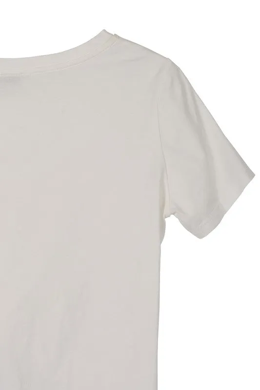 Twisted Tee Shirt Top